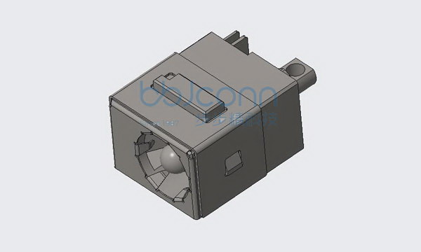 DC插座 2.5针 180度 焊线式 大电流10A（DC550250-0114-60000H）