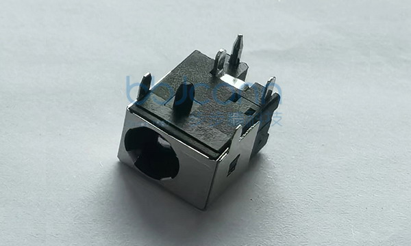 DC插座 DC-044-02A 2.5针 四脚插 带柱 全铜