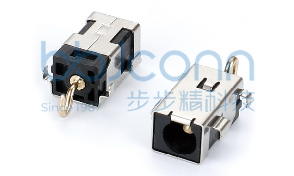 DC座 DC-1.65针 全铜 沉板式 四脚插（DC400170-1090-20000H）