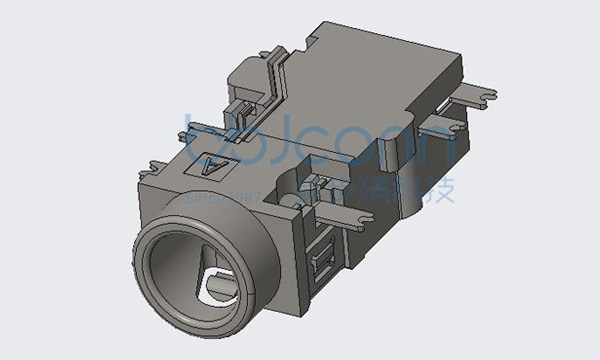 PJ35A028-F06J1BR-A3.5耳机座 沉板1.4 有头 6PIN 全贴 半金 编带