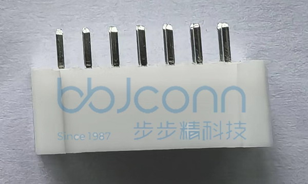 XHD-2x7A（2.54-2x7P）双排直针 带扣 白色