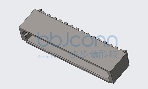 针座 1.0-14P 卧贴 米黄色