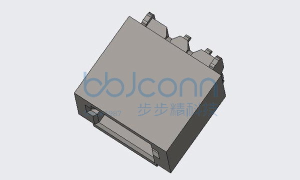 针座 1.0-2P 卧贴 米黄色