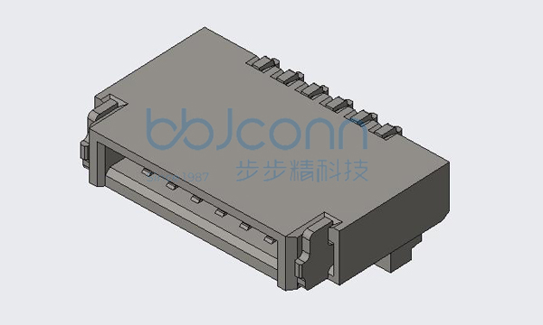 FPC 0.5-6P 后翻式 H=1.0