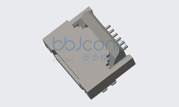 FPC 0.5-6P 后翻式 H=2.0