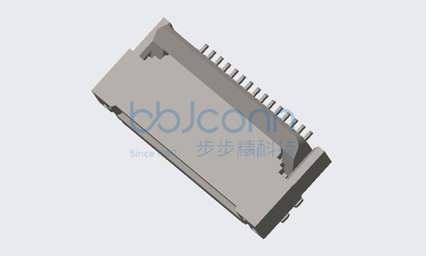 FPC 0.5-15P 后翻式 H=2.0