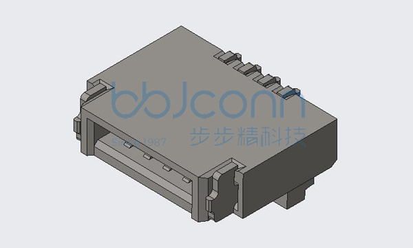 FPC 0.5-4P 后翻式 H=1.0