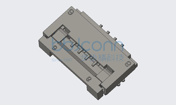 FPC 1.0-4P 翻盖下接 H=2.0