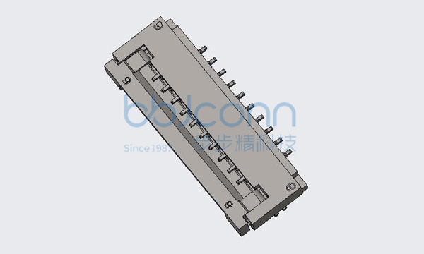 FPC 1.0-10P 翻盖下接 H=2.0