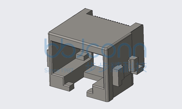 RJ45 沉板8.6 全塑 SMT