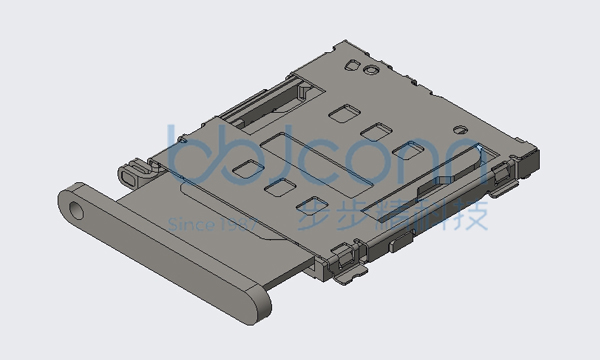 卡座 NANO SIM 1.5H 6PIN 带SMT检测P