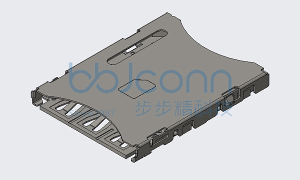 卡座 NANO SIM NO PUSH 6P H=1.20 贴片 无柱 SMT