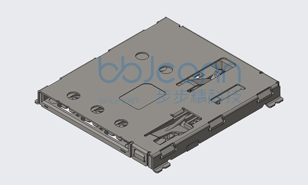 卡座 NANO SIM CARD PUSH PUSH 7PIN 带CD PIN H=1.37 贴片 有柱 自弹