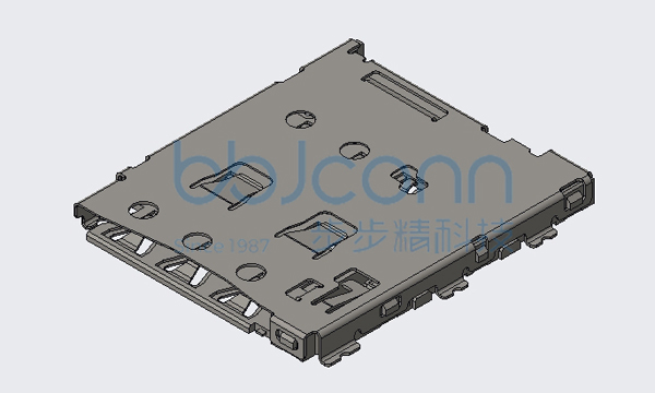 卡座 NANO SIM PUSH CONN 贴片 无柱 H=1.24