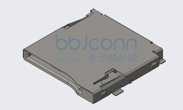 卡座 TF 外焊自弹 8P 带CDPIN H=1.80 贴片 带柱 冷封编带