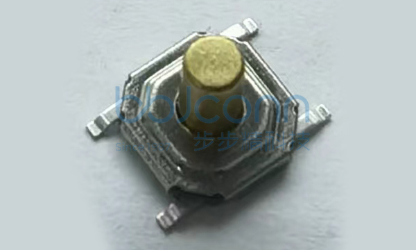 轻触开关 4x4x4.5 铜头贴片 不锈钢弹片 260g