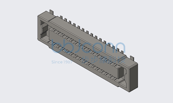 板对板连接器 母座 0.40-2x15P 单槽BTB SOCKET SMT 合高H=0.80