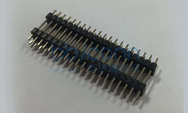排针 2.54PH H2.5 2x20P 180度 PC3.5 PA3.5 PB12 L19.0 6T 双塑 袋装