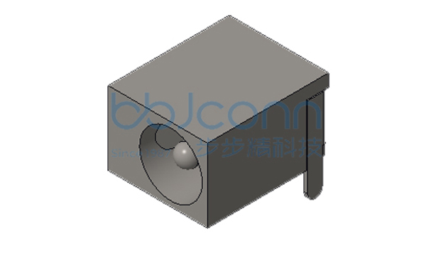 DC插座 DC-044 2.0针 全铜 三脚插 带柱