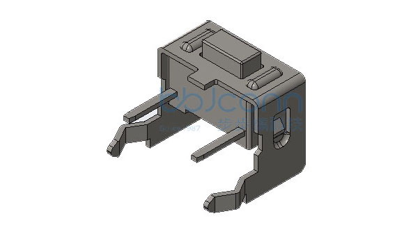轻触开关 3x6x4.3 侧按支架 方头白柄 160GF 袋装
