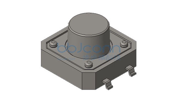 轻触开关12x12X7.5 四脚贴片 160g