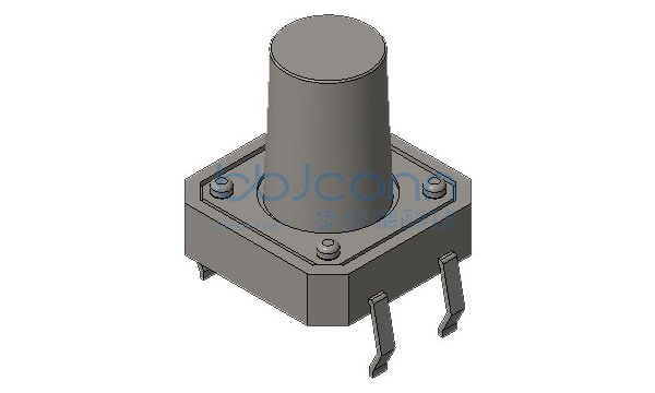 轻触开关 12x12x12.5 四脚插 160gf 袋装