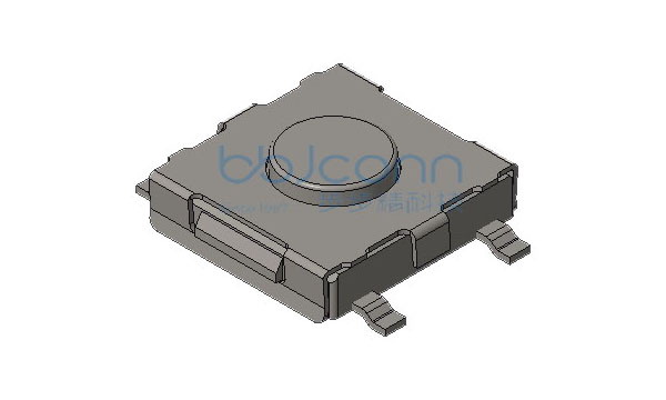 轻触开关 4.5x4.5x1.5 四脚贴 不锈钢弹片 260GF