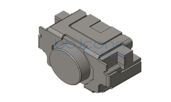 轻触开关 2.2x4.5x2.6 侧按 两脚贴 沉板0.6 不锈钢弹片 160GF 编带