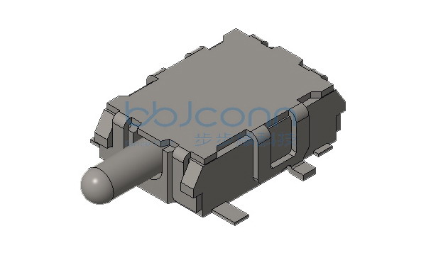 检测开关 WT-19-1(常开型) 四脚贴片 带柱 非标款 编带