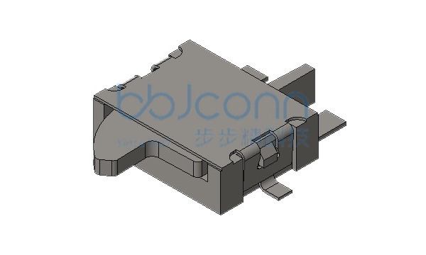 检测开关 KFC-V-308右 四脚贴片 带柱