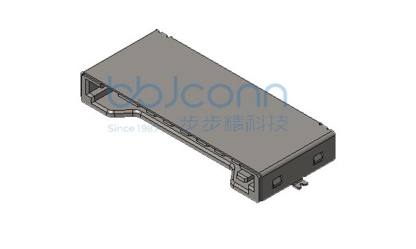 卡座 SD 10P H=3.70 贴片 带柱 方款壳 编带