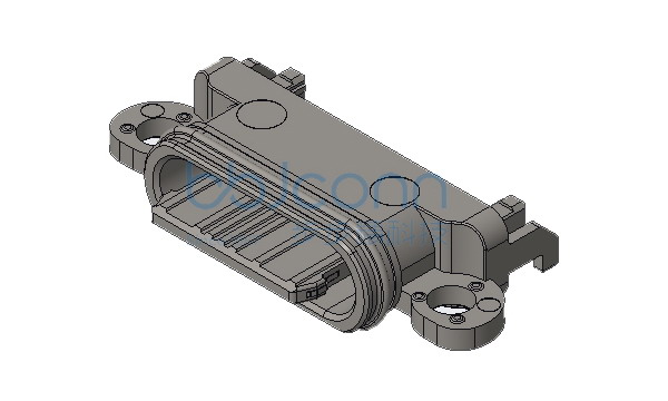 TYPE-C 14P 防水母座 锁板式 端子SMT 舌片外漏1.40 沉板0.98 L=4.60 CH=0.60 O形防水圈 IPX7 编带
