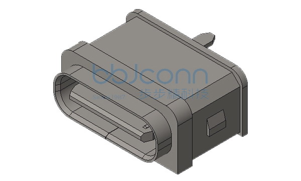 TYPE-C 3P 防水母座 直立式H=7.2 IP-X8