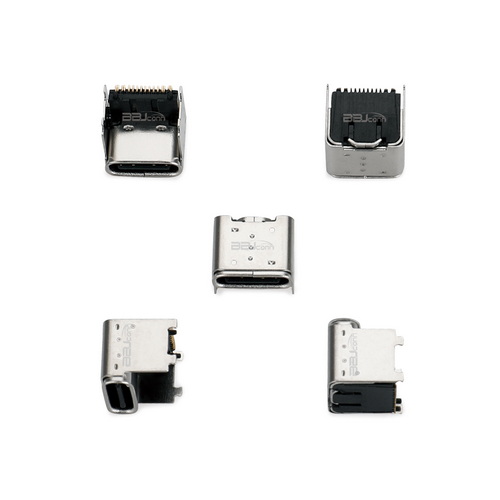 TYPE-C 16PIN 母座板上垫高4.3MM(CH5.9) L=8.0---(UC.01.51-11-0019)_调整大小